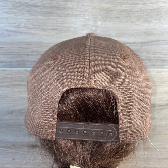 Seattle Ryan Henry Ward Wearable Art Trucker Hemp Heavy Duty Brown Snapback Hat - Picture 5 of 6